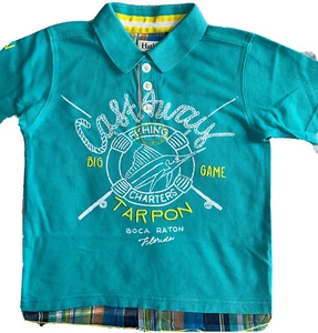 Hayley Polo Shirt Boys 5 Years Old Very Good  - Picture 1 of 5
