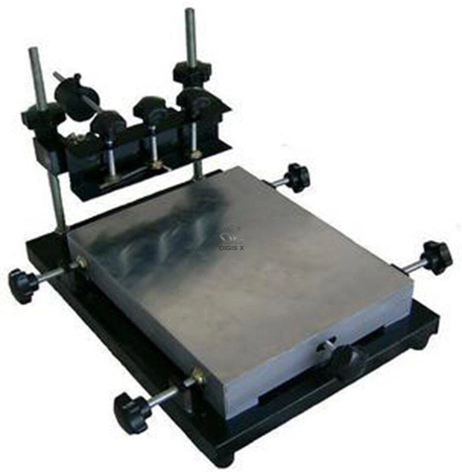 Stencil Manual Printer, T-shirt Screen Printing Machine 440X320mm Middle Size - Image 1 of 2