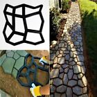 DIY Path Making Garden Pavement Mold Plastic Cement Brick Tool  Home