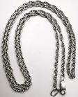 Imperial Russian Chain Necklace Soviet Sterling Silver 925 Jewelry USSR 7,63gr