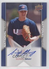 2009 Upper Deck USA Baseball Box Set Sonny Gray #USA-69 Auto