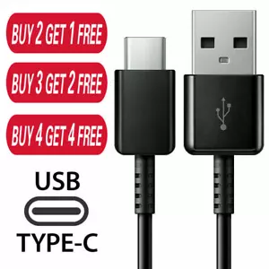 For Samsung USB Type C Cable Fast Charging Cord Galaxy S21 S22 S23 A14 A23 A54 - Picture 1 of 11
