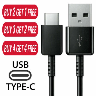 For Samsung USB Type C Cable Fast Charging Cord Galaxy S21 S22 S23 A14 A23 A54 - Image 1 of 4