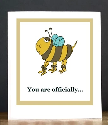 Tarjeta de amistad o felicitación: The Bee's Knees Foto 1 de 2