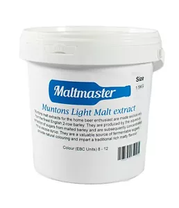 Extracto líquido de malta ámbar Muntons 3 kg embalado por Maltmaster - Imagen 1 de 1