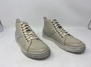 Stacy Adams Mens Winchell High Top Shoe White Size 8M US - Picture 1 of 12