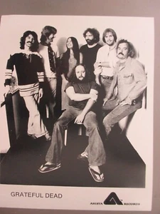 Grateful Dead black & white 8 X 10 glossy promo photo Arista Vertical ! - Picture 1 of 1