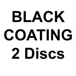 Black Coating 2 Discs - Picture 1 of 2