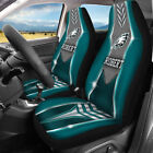 2PCS Philadelphia Eagles Car Seat Covers Universal Fit SUV Pickup Seat Protector