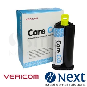 Dual Cured Provisorisches Kronen- und Brückenmaterial Pflege C&B Vericom A2 50ml - Bild 1 von 2