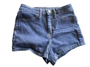 Wild Fable High Rise dark wash denim short stretch size 8 - Picture 1 of 3