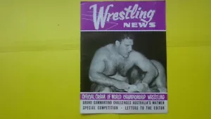 1966 Wrestling News Vintage Australian Magazine, EARLY EDITION, # 2 WWE WWF - Picture 1 of 6