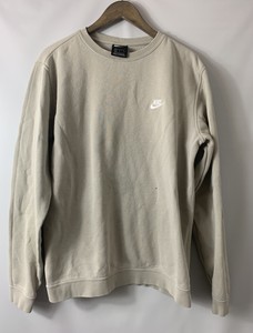 beige vintage nike jumper