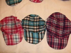 NEU Eine karierte Zandana/Bandana Stil Kappe 18 bis 22 Zoll - Bild 1 von 4