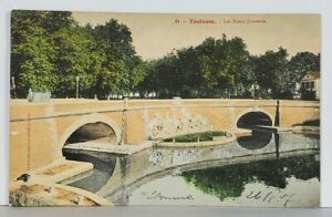 Toulouse les Ponts Jumeaux 1907 France Postcard K12