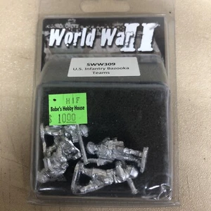 Artizan Designs 28mm WWII US Infantry Bazooka Teams Bolt Action etc - Picture 1 of 1