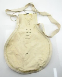 RAF Water Bag Bladder 27C/2321 Survival Kit Canvas Bottle Vintage Aircraft - Picture 1 of 2