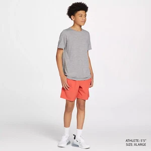DSG Boys' Agility Shorts, Red Sun, Large - Picture 1 of 3
