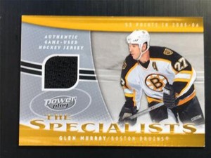  2006-07 Upper Deck Power Play Specialists Jerseys #SGM Glen Murray