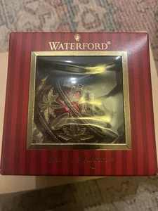 Waterford Holiday Heirlooms Ruby Poinsettia Ball 130684 With Original Box - Picture 1 of 9