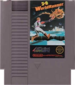3-D World Runner - Fun NES Nintendo Game