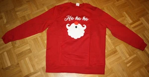 Weihnachts-Pullover * Gr. XL * rot * UP2Fashion * Sweatshirt Hoody unisex Hohoho - Bild 1 von 2
