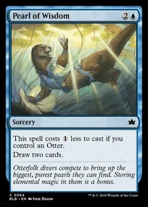 x1 Pearl of Wisdom - Bloomburrow - NM - MTG - Picture 1 of 1