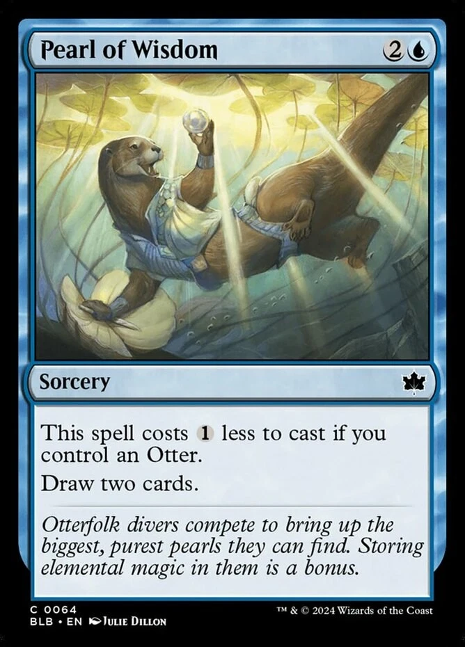 x1 Pearl of Wisdom - Bloomburrow - NM - MTG - Image 1 of 1