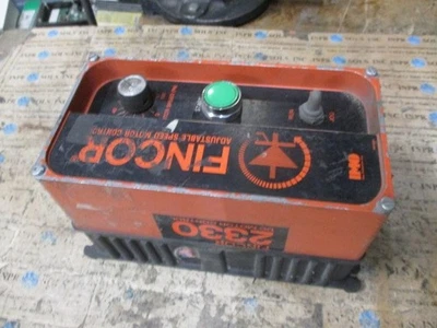 Fincor 2331 DC Motor Speed Control Drive 2HP at 230V 1HP at 115V SCR *Tested* - Image 1 of 4