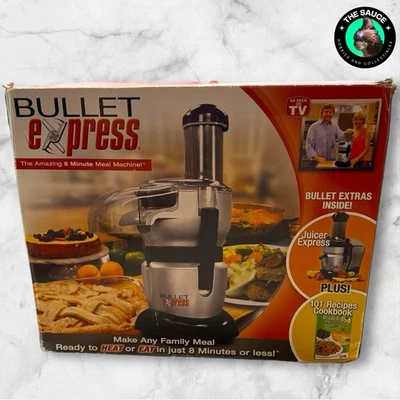 The Bullet Express con exprimidor máquina de comidas de 8 minutos NUEVO EN CAJA electrodomésticos de cocina Foto 1 de 4