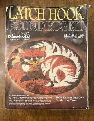 Набор крючков с защелкой Wonderart винтажный для спящего кота No 4745 - Изображение 1 из 4