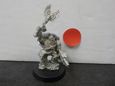 G821 Warhammer 40k Ultramarines Chaplain Ortan Cassius Metal Unreleased flamer - image 1 of 4