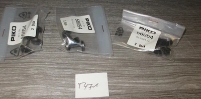 Piko 56054 Gleichstrom Speichenradsatz Radsatz(6 Stck.) 11,3mm, ca. Ø 11,3 _T471 - Bild 1 von 2