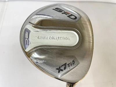 Used ROYALCOLLECTIOM   Sfd X7 Titanium Fairway Wood 5W 19 R Flex 42.75 Inch Atta - Image 1 of 4