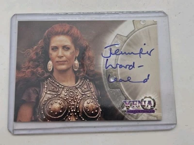 Xena Warrior Princess "Boadicea" JENNIFER WARD LEALAND Authentic Autograph Card - Image 1 of 4