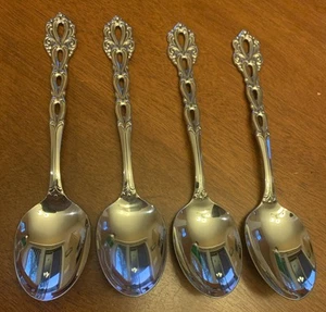 Juego de 4 cucharadas de araña Oneida cubiertos comunitarios de acero inoxidable - Imagen 1 de 4