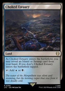 Choked Estuary - Commander: The Lord of the Rings: Tales of Middle-earth - MTG - - Picture 1 of 1