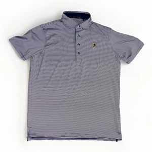 Greyson Mens SEMINOLE Golf Club Polo Short Sleeve Shirt Medium-RARE Striped - Picture 1 of 7