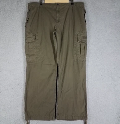 Oakley 工装裤成人 40 X 29 绿色 Y2K 实用宽松街头服饰剩余男式 — 第 1/4 张图片