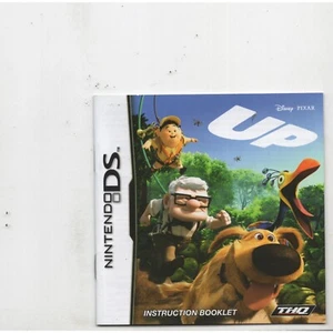 Disney Pixar Up Nintendo DS MANUAL ONLY Authentic NO TRACKINzG - Picture 1 of 1