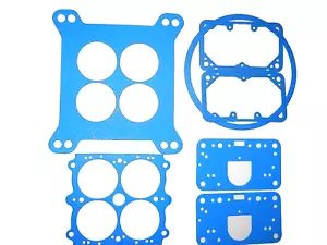 Holley Model 4150 Blue Gasket Kit For 550-600 CFM Carb With Vacuum Secondary. - Bild 1 von 1