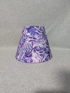 Purple Leaves Lamp Shade.  Fern - Picture 1 of 6