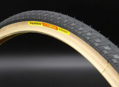 Panaracer Pasela clincher tires tan wall 650x25c including Tokyo triathlon bikes - Image 1 of 2