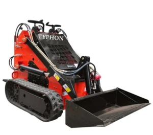 Brand New TYPHON STOMP 1,800lbs Mini Skid Steer 23HP Gas EPA B & S Engine - Picture 1 of 22