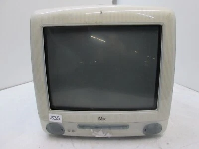 Apple M5521 iMac G3 Graphite PPC G3 400MHz 512MB Ram 12GB HDD Mac OS 9.2.1 - Image 1 of 4