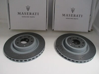 202016 Front Brake Discs Maserati GranTurismo Quattroporte New Genuine   - Image 1 of 4