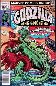 Godzilla #5 (1977, Marvel) VERY FINE - Picture 1 of 2
