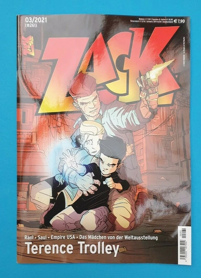 Fumetto Zack 03/2021 n.261 NUOVO + MAI LETTO