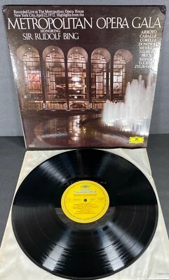 METROPOLITAN OPERA GALA Honoring Sir Rudolph Bing ~ DGG 2530 260 LP ST GAT ~ NM - Image 1 of 3