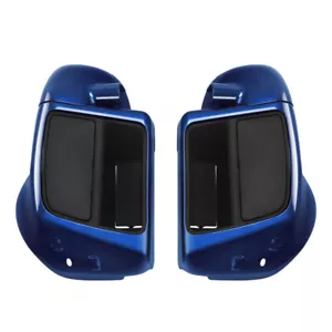 Lower Vented Fairing Fit For Harley Touring Road King Glide 14-23 Superior Blue - Bild 1 von 8
